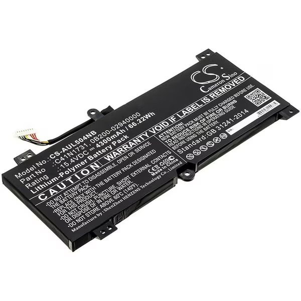 Replacement for Asus ROG Strix Gl504gm-es157t Battery, Ilc, Mfr#: WX-L8VS-1